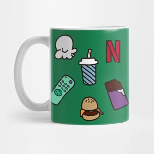 Netflix and Eat Mug